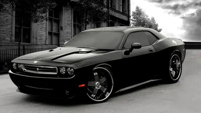 Обои dodge challenger srt, dodge, автомобиль, спорткар, маслкар, черный  картинки на рабочий стол, фото скачать бесплатно