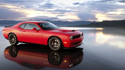 Картинки Dodge 2012 Challenger Rallye Redline черная 2304x1536