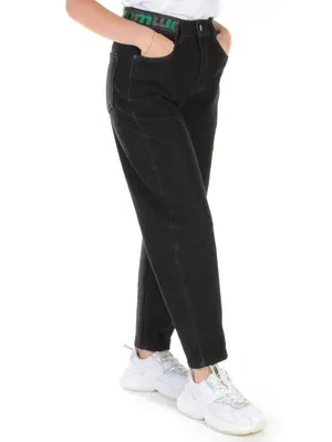 Джинсы бананы женские синие модель Миранда от бренда TURWEAR– купить по  доступной цене в интернет-магазине – BEZET