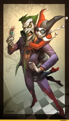 Харли Квинн (Harley Quinn) :: Джокер :: DC Comics (DC Universe, Вселенная  ДиСи) / смешные картинки и другие приколы: комиксы, гиф анимация, видео,  лучший интеллектуальный юмор.