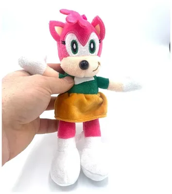 Мягкая игрушка Эми Роуз \"Sonic\" 25см FANDOM STORE 111634927 купить в  интернет-магазине Wildberries