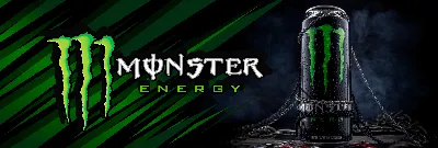 Банка Энергетика «MONSTER ENERGY» В …» — создано в Шедевруме