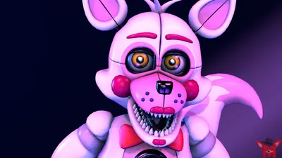 How to draw Funtime Foxy, FNaF, Как нарисовать фантайм Фокси, ФНаФ - YouTube