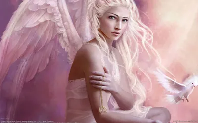 Fantasy Angel - AI Generated Artwork - NightCafe Creator