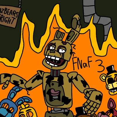 Fredbear (I Am Still Here)- FNaF 3 Hoax by OFFIJulesWorld on DeviantArt