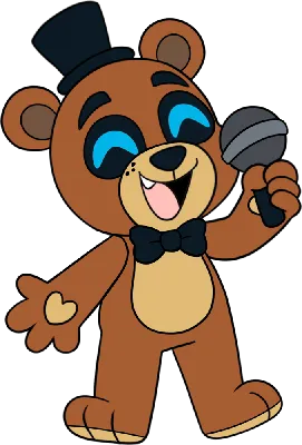 A picture of a freddy from fnaf on Craiyon