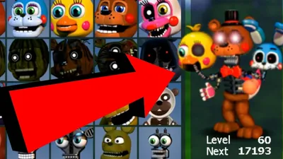 Adventure Project в FNaF World НОВЫЙ АНИМАТРОНИК фнаф ворлд мод Mod -  YouTube