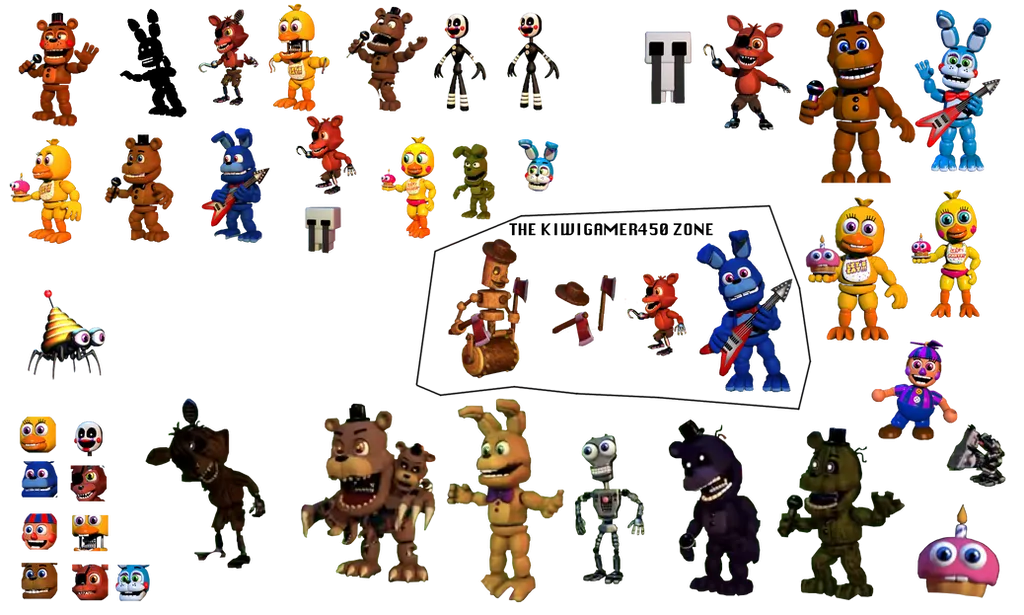 Fnaf world где