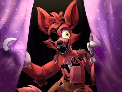 Realistic foxy fnaf on Craiyon