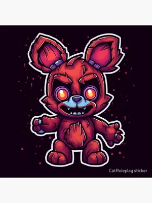 Drew up my favorite of the chibi FNAF plushies. which is Foxy : r/Youtooz