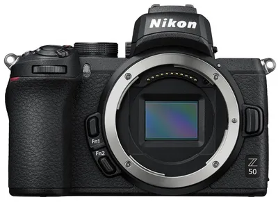 Купить Фотоаппарат Nikon Z50 Body, черный по цене 67 500 руб. с доставкой в  Москве и всей России