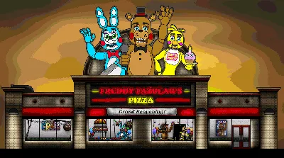 Freddy Fazbear's Pizza 1990s logo : r/fivenightsatfreddys