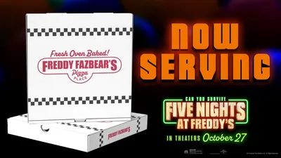 Functionally insane. — Since the official logo for Freddy Fazbear's Pizza...