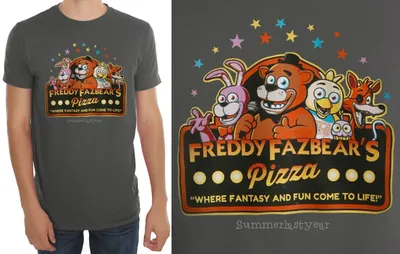 Freddy Fazbear's Pizza T-Shirt - FiveFingerTees