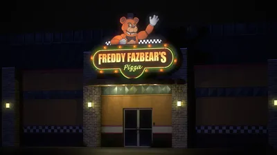 Freddy Fazbear's Pizza (FNaF 6) Outside View : r/fivenightsatfreddys