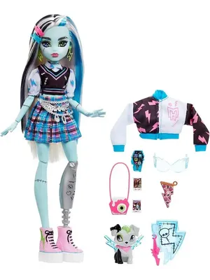 Кукла Монстер Хай Фрэнки Штейн с питомцем (выпуск 2022 года) Monster High  139069002 купить в интернет-магазине Wildberries