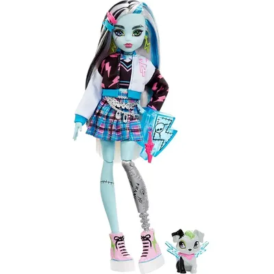 Кукла Монстр Хай Фрэнки Штейн (3-е поколение, 2022) (Monster High Doll  Frankie Stein) купить в Минске