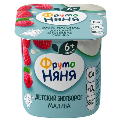 ФрутоНяня Пюре, яблоко, печенье, шарлотка, 6+ мес., 90 г – Chado