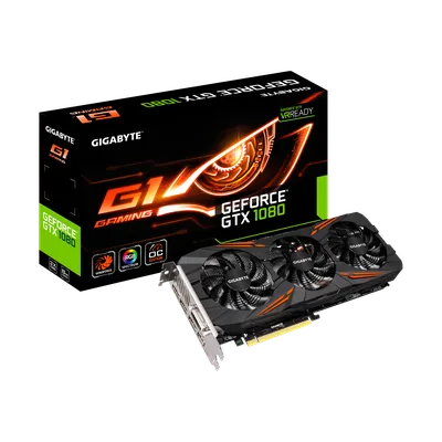 GeForce® GTX 1080 G1 Gaming 8G Key Features | Graphics Card - GIGABYTE  Global