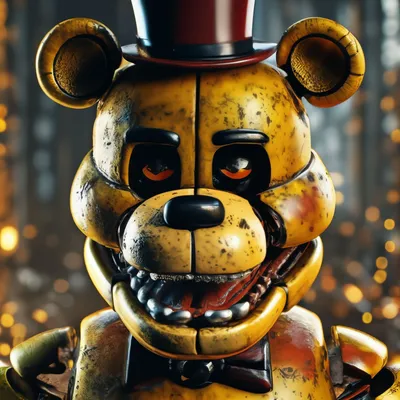 Gilded Freddy Wallpaper: A Golden Touch for Your Phone
