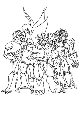 Gormiti free to color for kids - Gormiti Kids Coloring Pages