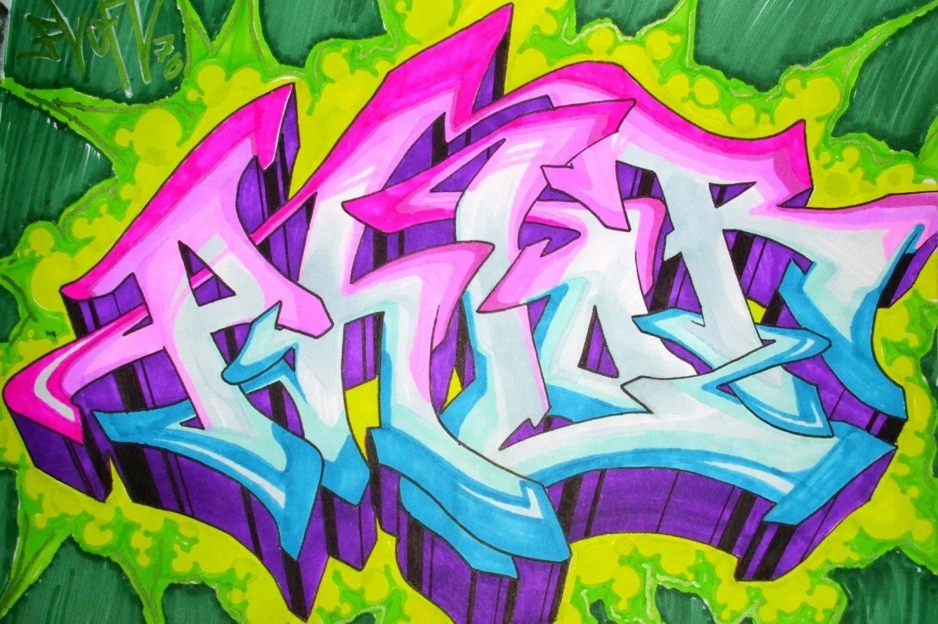 Картинки для срисовки граффити