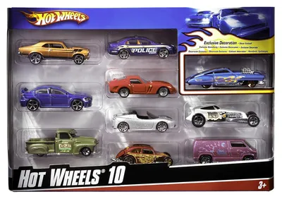 Hot Wheels: Basic. Набор из 20 машинок: купить игрушечную модель машины по  доступной цене в Алматы, Казахстане | Интернет-магазин Marwin