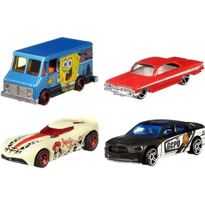 Hot Wheels Набор металлических машинок (5 шт) (ID#88098919), цена: 20 руб.,  купить на Deal.by