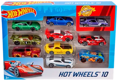 Подарочный набор Hot Wheels из 3 машинок в ассортименте купить по цене 749  ₽ в интернет-магазине Детский мир