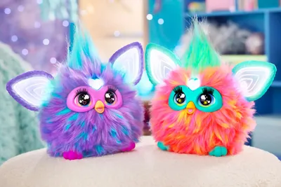 Купить интерактивная игрушка Ферби Furby Пикси со звездами 16 см голубой,  цены на Мегамаркет | Артикул: 600000420706