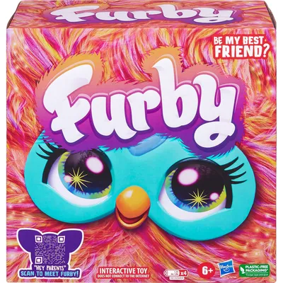 Многофункциональная интерактивная игрушка Фёрби ( Furby )по кличке Пикси  розового цвета (ID#107357767), цена: 60 руб., купить на Deal.by