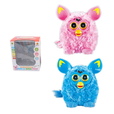 Furby Интерактивная мягкая игрушка Фёрби по кличке Пикси, розовый