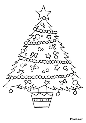 How to Draw a Christmas Tree step by step for kids | How to draw easy -  YouTube