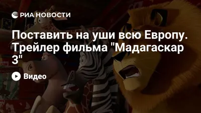 Долгожданный «Мадагаскар 4» и «Элементарно»: самые ожидаемые мультфильмы  2023 года | theGirl