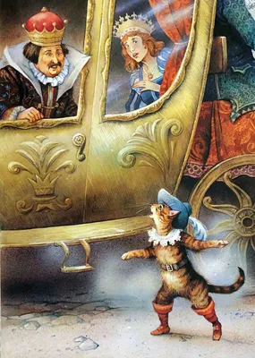 Картинки из сказки \"Кот в сапогах\" (20 фото)