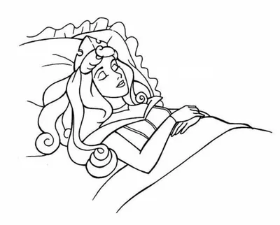Рисунок к сказке спящая царевна - 34 фото