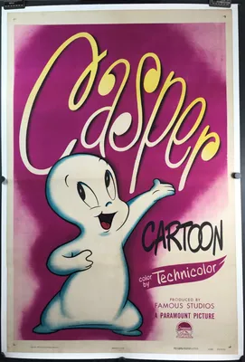 Casper The Friendly Ghost - Vintage Variant | Mad Duck Posters