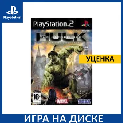 Игра The Incredible Hulk (Невероятный Халк) (PS2) USED Б/У Диск | AliExpress