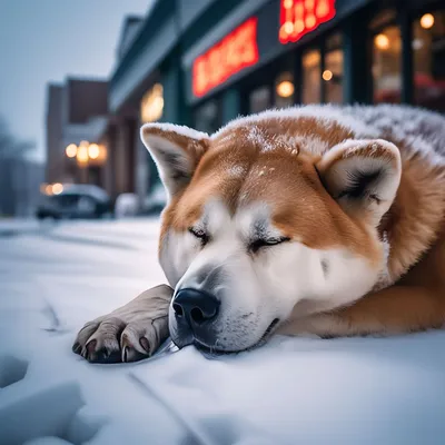 ХАТИКО 🐕🐶 старая собака породы …» — создано в Шедевруме