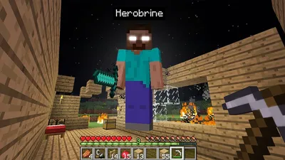 Herobrine — Minecraft — Игры — Gamer.ru: социальная сеть для геймеров