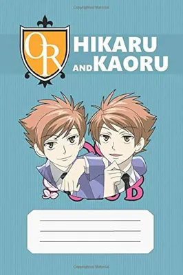 Hikaru and Kaoru: Ouran Koukou Host Club, Hikaru and Kaoru, 112 Lined  Pages, 6 x 9 in, Anime Notebook Diamond by - Amazon.ae