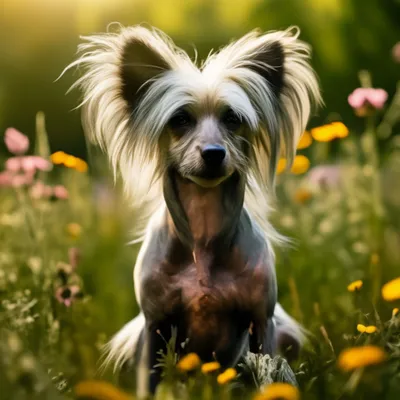 Китайская хохлатая собака (Canis lupus familiaris 'Chinese Crested') - Rock  Identifier