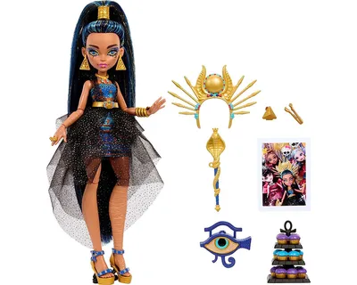 Кукла Monster High Skulltimate Secrets Series 1 Cleo HKY63 купить по цене  4999 ₽ в интернет-магазине Детский мир