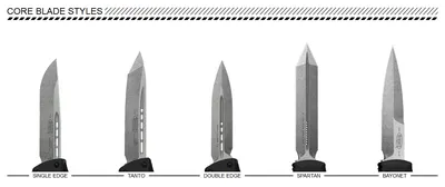 Виды клинков от Microtech Tanto, Спартан, Байонет, на сайте официального  дилера Microtech в России microtech-knife.ru