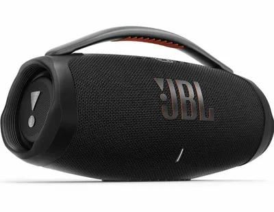 Купить портативную колонку JBL Boombox 3 Black по цене от 49990 руб.,  характеристики, фото, доставка