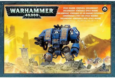 Купить миниатюры Games Workshop Warhammer 40000: Почтенный Дредноут  Космодесанта, цены на Мегамаркет | Артикул: 600002734081