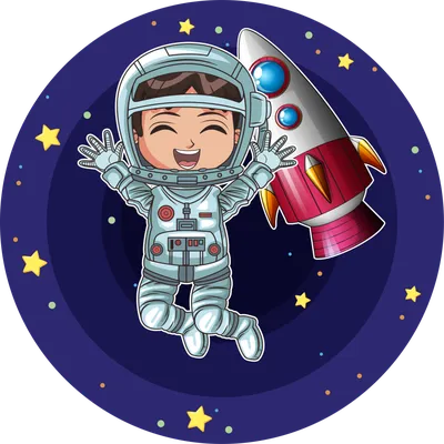Картинки космонавта в космосе для детей обои