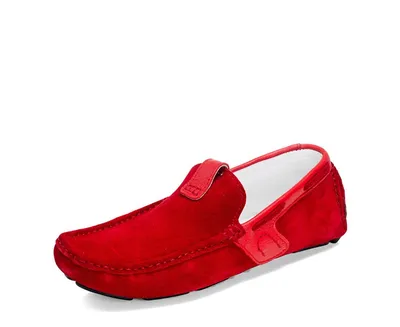 ❤ женские красные замшевые туфли лоферы мокасины ❤ — цена 799 грн в  каталоге Туфли ✓ Купить женские вещи по доступной цене на Шафе | Украина  #32760401
