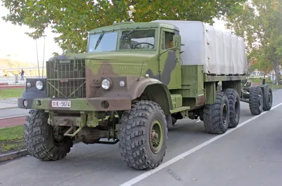 KrAZ-258B/TZ-22 - Heavy Truck Tractor 3D Model by be-gemot