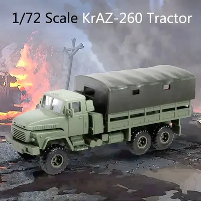 1582AVD AVD Models 1/72 Soviet all-wheel drive flatbed truck 6x6 KrAZ-255B  :: Plastic Models Kits :: Technics :: AVD Models :: 1/72